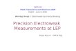 Precision Electroweak  Measurements at LEP