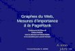 Graphes du Web, Mesures d’importance à la  PageRank