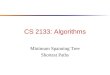CS 2133: Algorithms