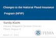 Changes to the National Flood Insurance  Program (NFIP)