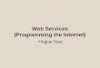 Web Services (Programming the Internet)