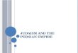 Judaism and the Persian Empire
