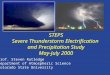 STEPS Severe Thunderstorm Electrification  and Precipitation Study May-July 2000