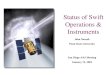 Status of Swift Operations & Instruments