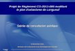 Projet de  Règlement CO-2011-699 modifiant le plan d’urbanisme de Longueuil