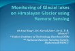 Monitoring of Glacial lakes on Himalayan Glacier using Remote Sensing