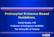 Prehospital Evidence-Based Guidelines
