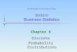 Chapter 6 Discrete Probability Distributions