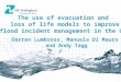 The use of evacuation and  loss of life models to improve  flood incident management in the UK