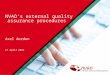 NVAOâ€™s external quality assurance procedures