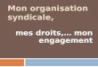 Mon organisation  syndicale ,