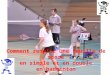 Comment remplir une feuille de score en simple et en double en badminton