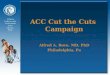 ACC Cut the Cuts  Campaign