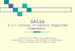 GAlib A C++ Library of Genetic Algorithm Components