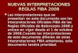 NUEVAS INTERPRETACIONES REGLAS FIBA 2008