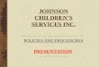 JOHNSON CHILDREN’S SERVICES INC
