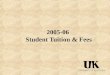 2005-06  Student Tuition & Fees