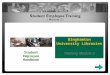 Binghamton University Libraries Training Module 2