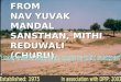 WELCOME  FROM NAV YUVAK MANDAL SANSTHAN, MITHI REDUWALI (CHURU)