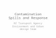 Contamination Spills and Response