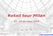 Retail tour Milán