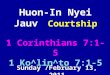 Huon-In Nyei Jauv Courtship 1 Corinthians 7:1-5 1 Ko^lin^to 7:1-5