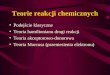 Teorie reakcji chemicznych