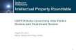 USPTO Rules Governing  Inter Partes  Review and Post-Grant Review