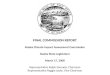 FINAL COMMISSION REPORT Alaska Climate Impact Assessment Commission Alaska State Legislature