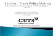 Zambia  : Trade Policy  Making