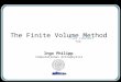 The Finite Volume  Method