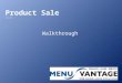 Product Sale v.1.0
