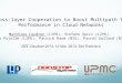 Cross-layer  Cooperation  to  Boost Multipath  TCP Performance in Cloud Networks