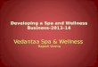 Developing a Spa and Wellness Business-2013-14