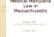 Medical Marijuana Law in Massachusetts