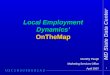 Local Employment Dynamics’ OnTheMap