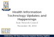 Health Information Technology Updates and Happenings