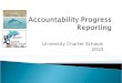 Accountability Progress Reporting