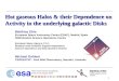 Hot gaseous Halos & their Dependence on Activity in the underlying galactic Disks