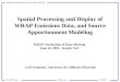 Spatial Processing and Display of WRAP Emissions Data, and Source Apportionment Modeling