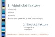 1. Abiotick© faktory