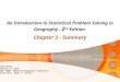 An Introduction to Statistical Problem Solving in Geography -  2 nd  Edition