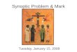 Synoptic Problem & Mark