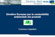 Direttive Europee per la sostenibilità ambientale dei prodotti