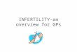 INFERTILITY-an overview for GPs