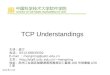 TCP Understandings