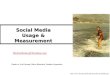 Social Media Usage & Measurement