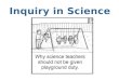 Inquiry in Science