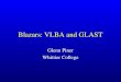 Blazars: VLBA and GLAST