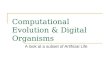 Computational Evolution & Digital Organisms